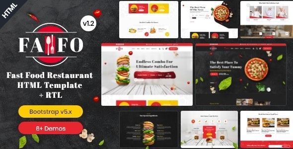 Fafo - Fast Food Restaurant HTML Template
