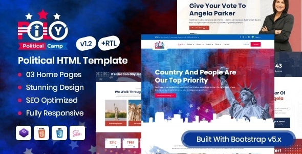 Pily - Political HTML Template