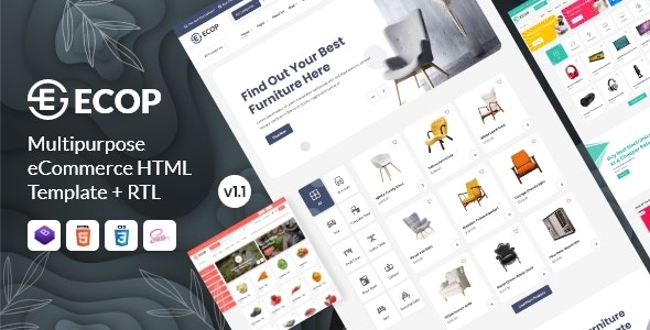 Ecop - eCommerce HTML Template